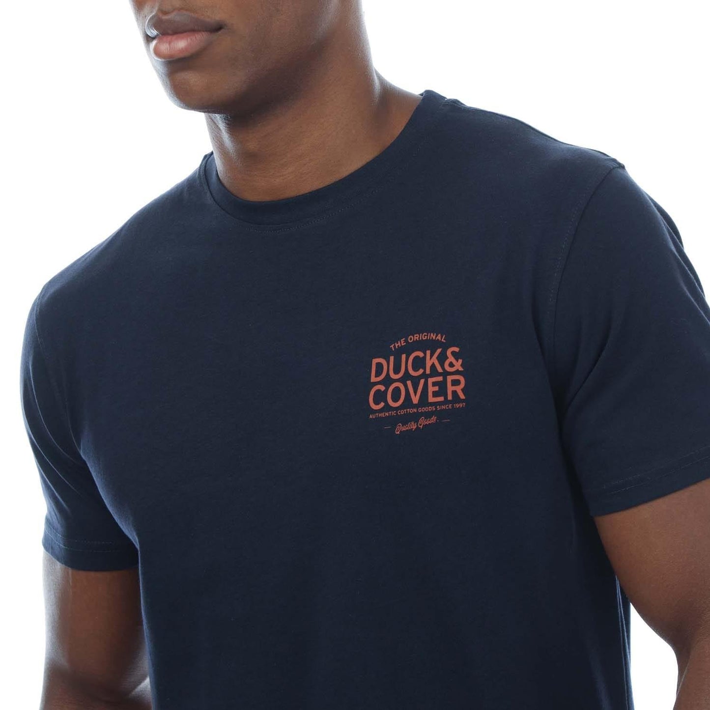 Multicoloured - Lifestyle - Duck and Cover Mens Cheymore T-Shirt (Pack of 5)