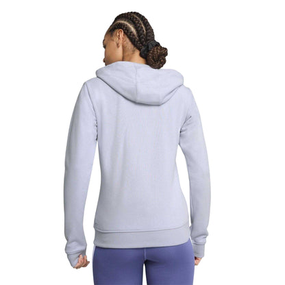 Blue - Lifestyle - Puma Womens-Ladies Essential Fleece Full Zip Hoodie