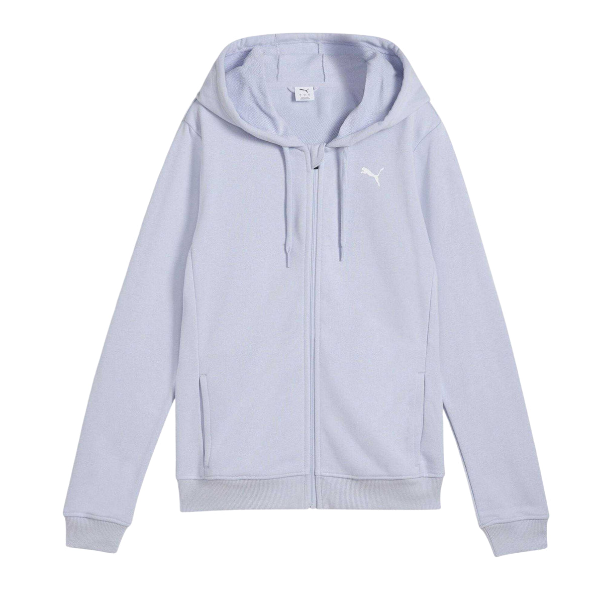 Blue - Front - Puma Womens-Ladies Essential Fleece Full Zip Hoodie