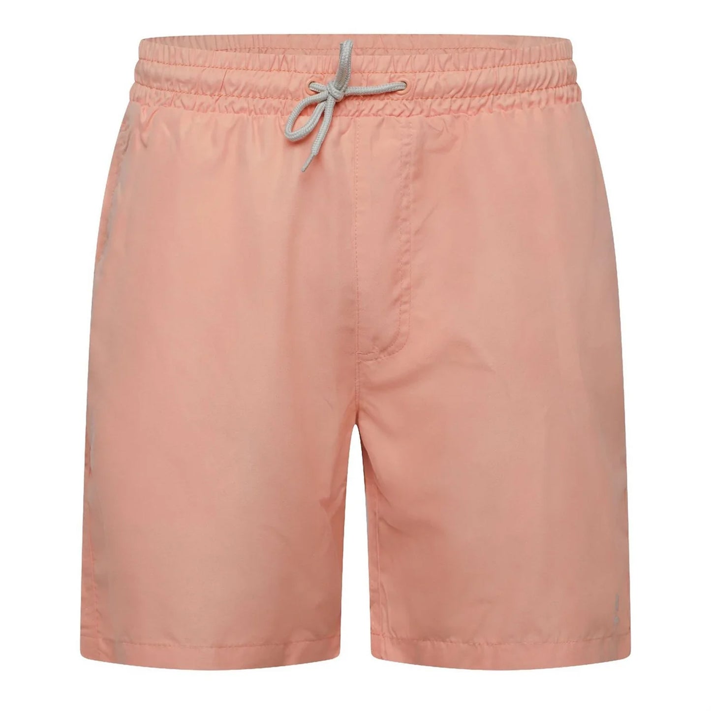 Coral - Front - Crosshatch Mens Wabasso Swim Shorts