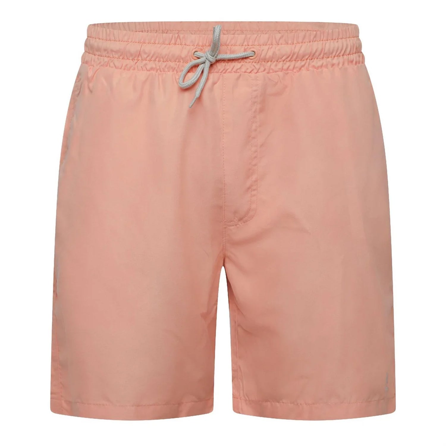 Coral - Front - Crosshatch Mens Wabasso Swim Shorts