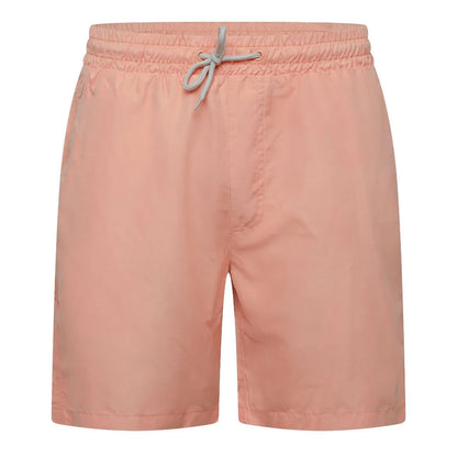 Coral - Front - Crosshatch Mens Wabasso Swim Shorts