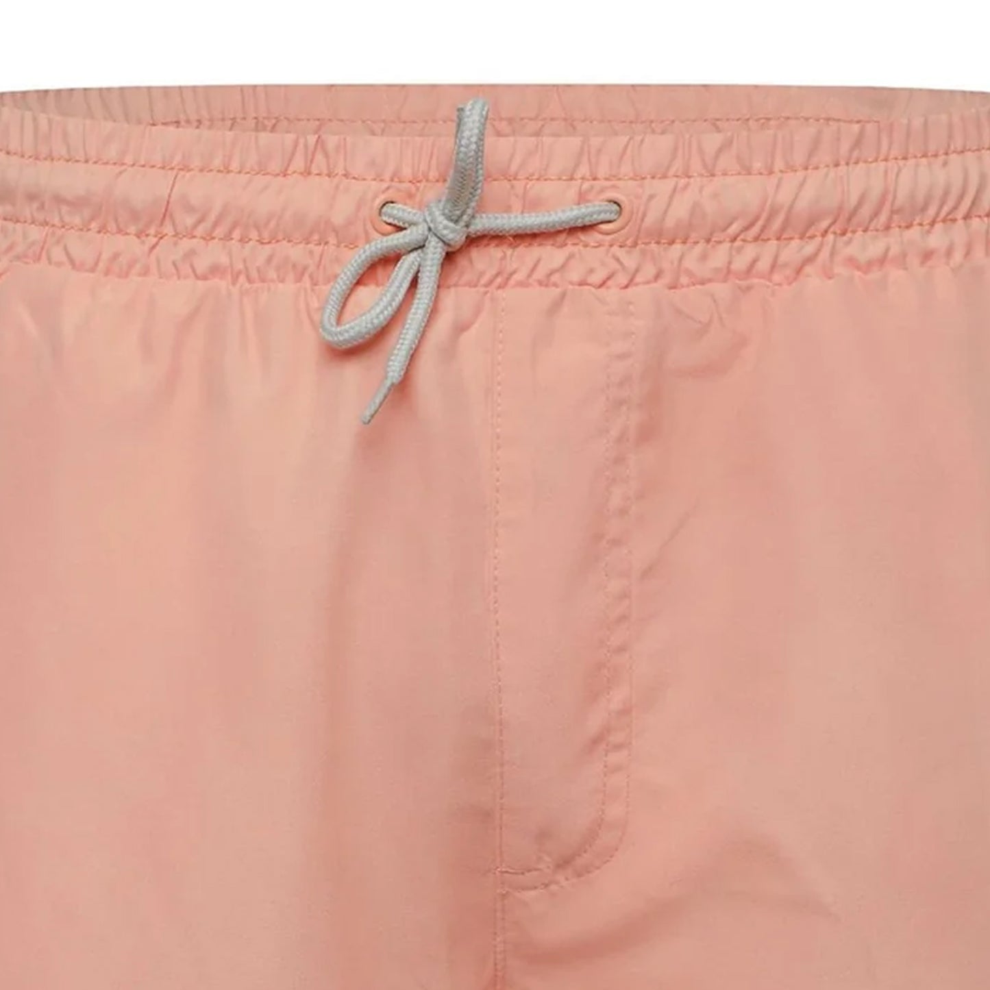 Coral - Back - Crosshatch Mens Wabasso Swim Shorts
