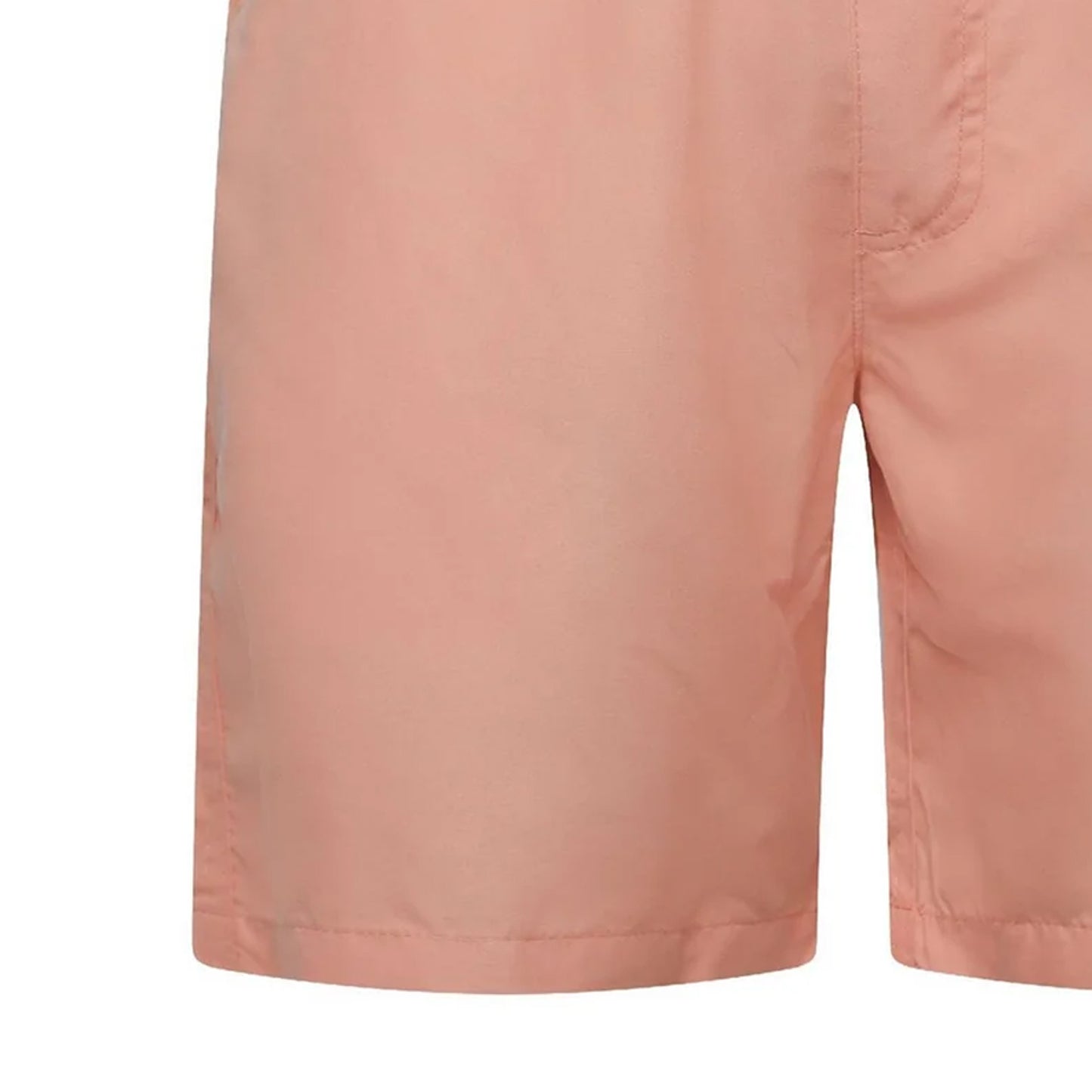 Coral - Side - Crosshatch Mens Wabasso Swim Shorts