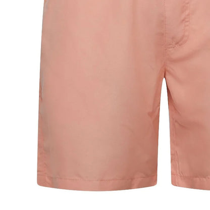 Coral - Side - Crosshatch Mens Wabasso Swim Shorts