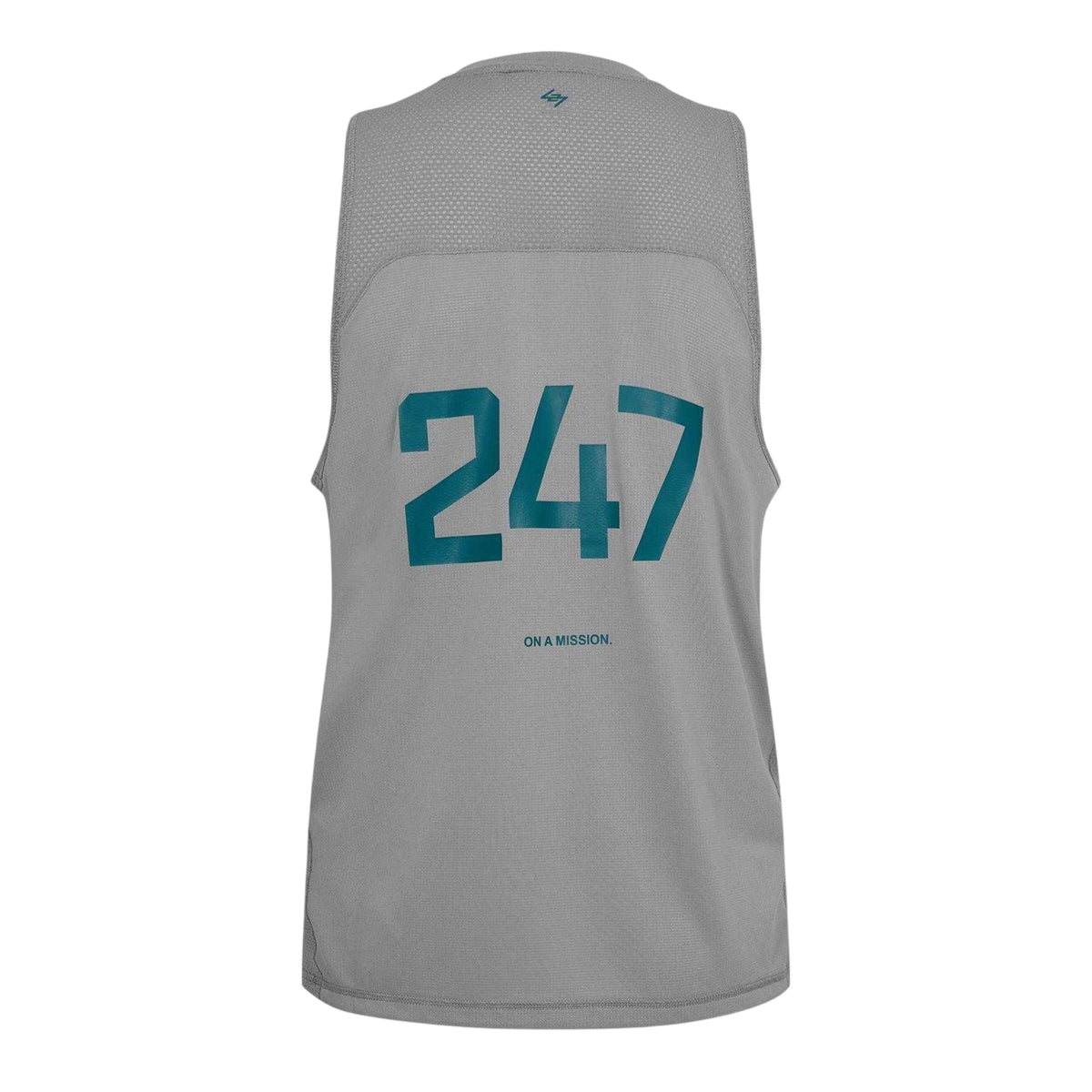 Graphite Grey - Back - Represent Mens 247 Sleeveless Tank Top