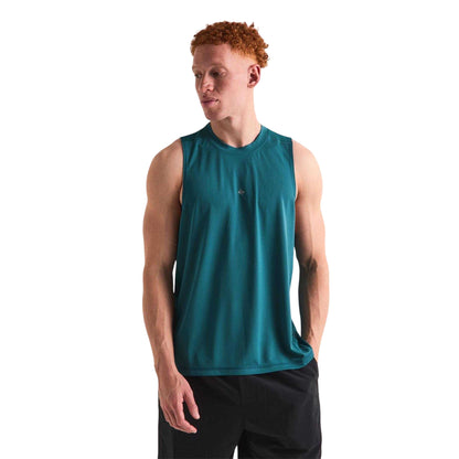 Teal - Side - Represent Mens 247 Sleeveless Tank Top