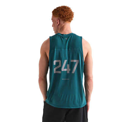 Teal - Lifestyle - Represent Mens 247 Sleeveless Tank Top