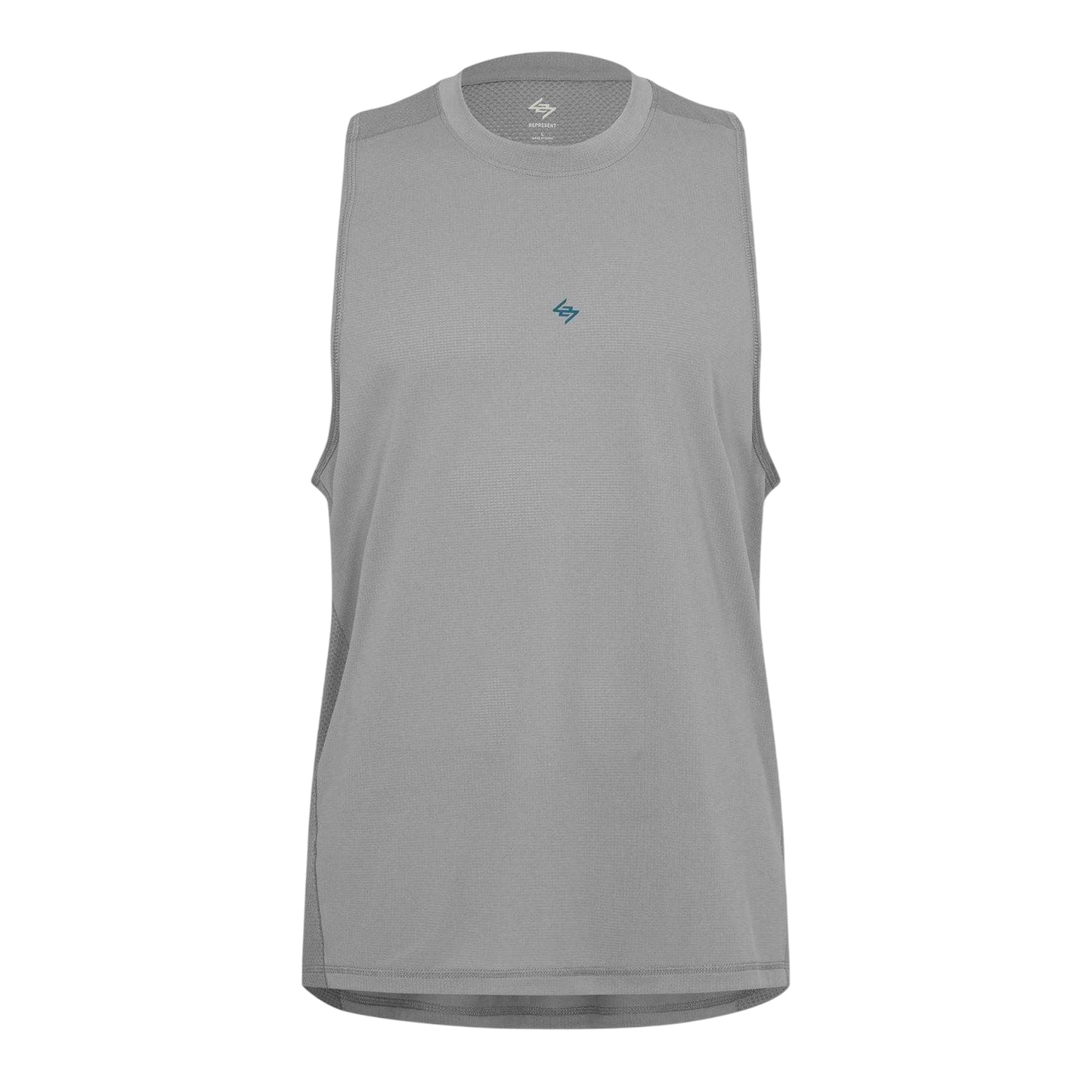 Graphite Grey - Front - Represent Mens 247 Sleeveless Tank Top