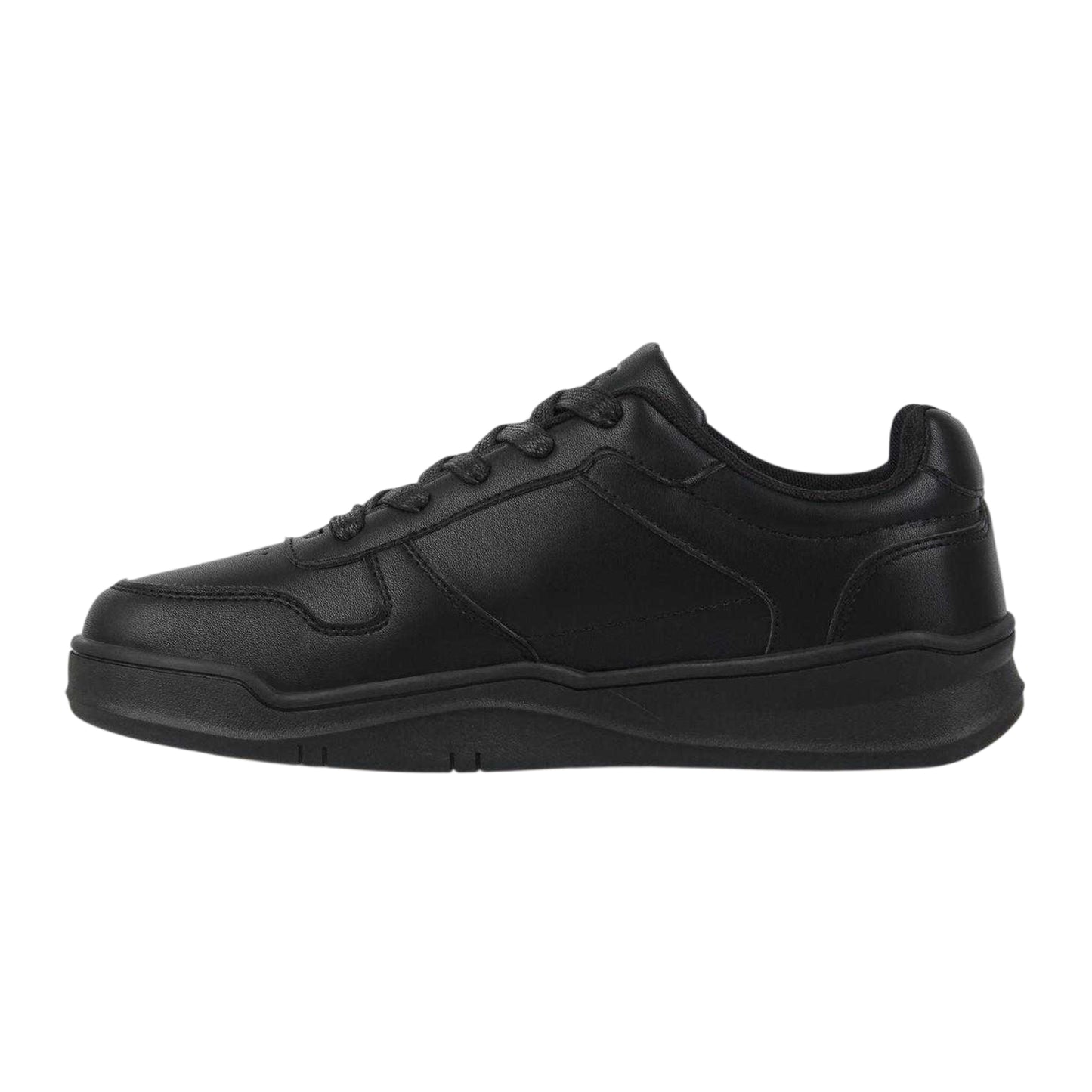 Black - Back - Giorgio Childrens-Kids Lace Up Trainers