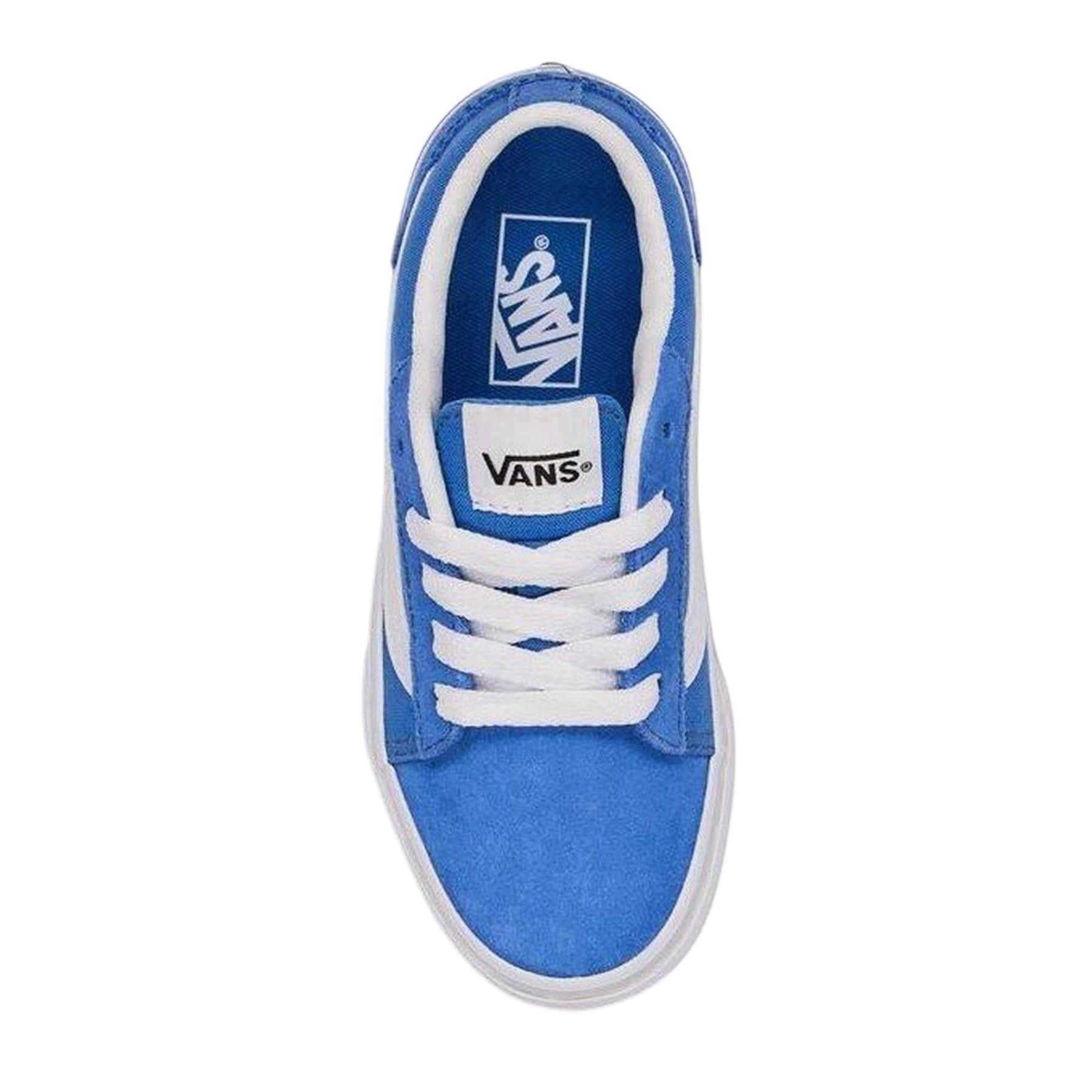Cobalt - Back - Vans Childrens-Kids Vero Platform Trainers