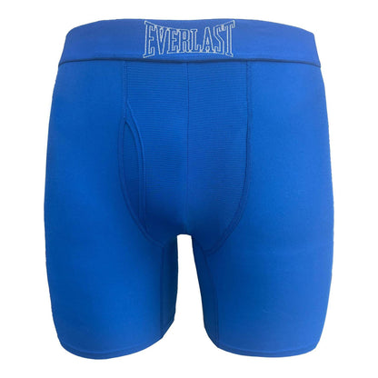 Navy-Blue-Grey - Pack Shot - Everlast Mens Logo Boxer Shorts (Pack of 3)