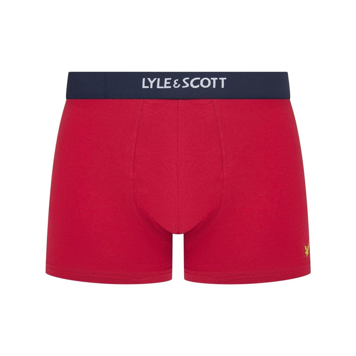 Multicoloured - Back - Lyle & Scott Mens Topaz Boxer Briefs (Pack of 7)