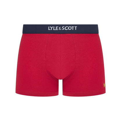 Multicoloured - Back - Lyle & Scott Mens Topaz Boxer Briefs (Pack of 7)