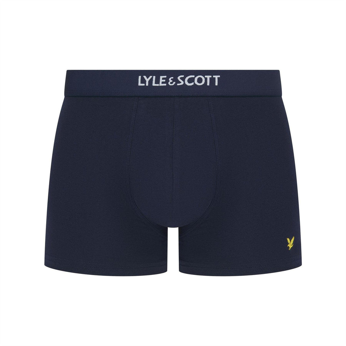 Multicoloured - Side - Lyle & Scott Mens Topaz Boxer Briefs (Pack of 7)