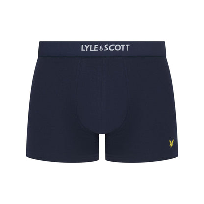 Multicoloured - Side - Lyle & Scott Mens Topaz Boxer Briefs (Pack of 7)
