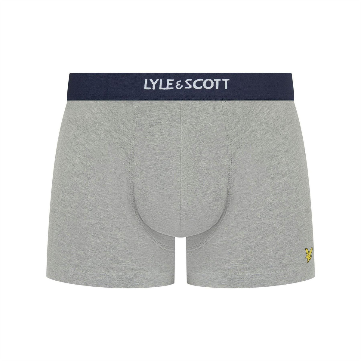 Multicoloured - Pack Shot - Lyle & Scott Mens Topaz Boxer Briefs (Pack of 7)