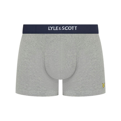 Multicoloured - Pack Shot - Lyle & Scott Mens Topaz Boxer Briefs (Pack of 7)
