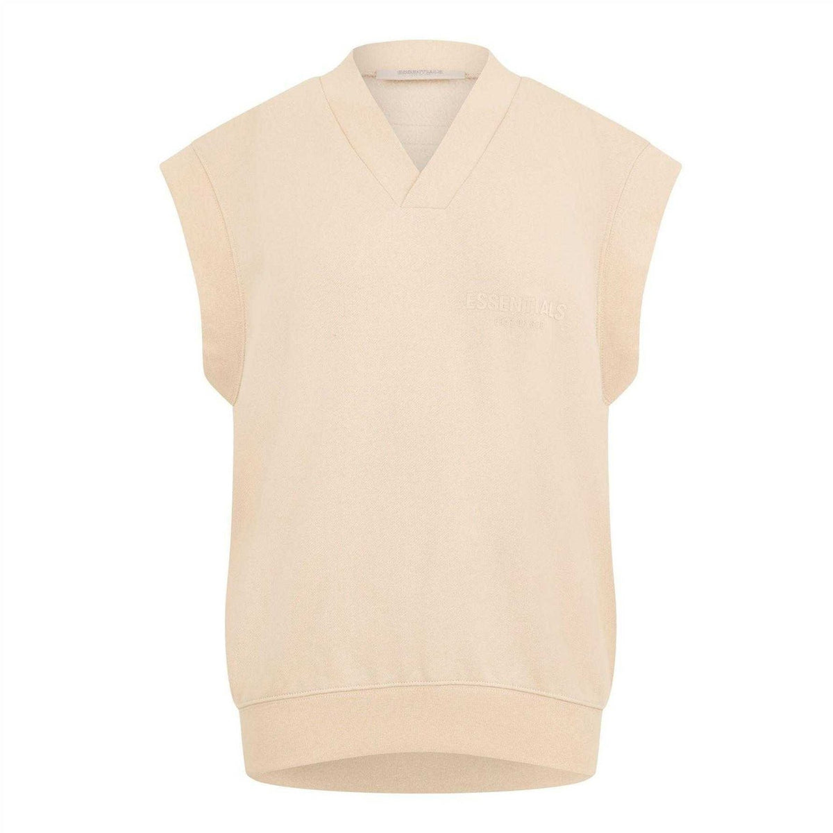 Sand - Front - Fear Of God Essentials Womens-Ladies Relaxed Fit Camisole