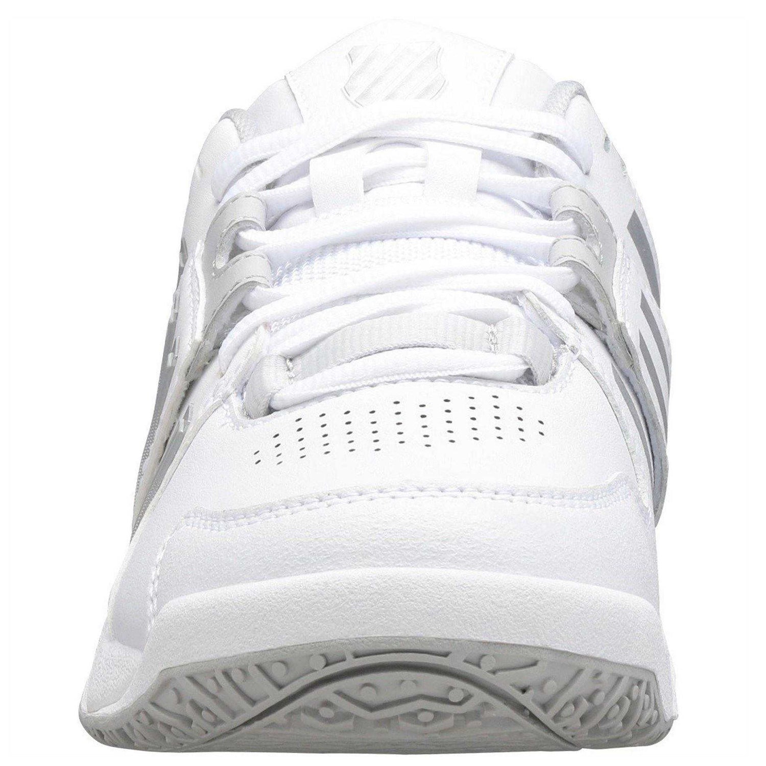 White - Lifestyle - K-Swiss Womens-Ladies Accomplish Tennis Shoes