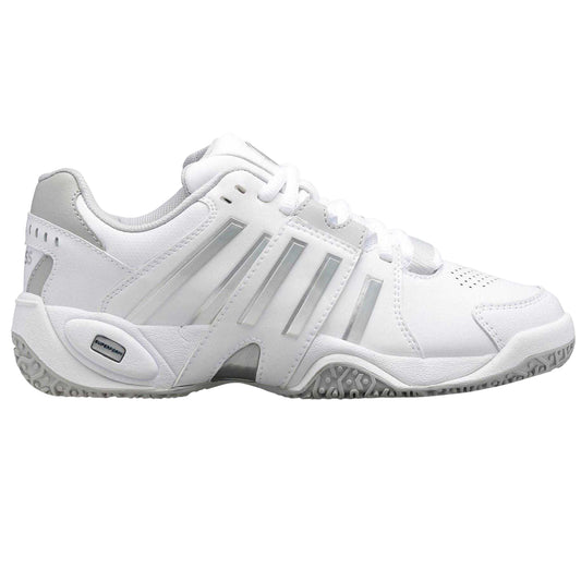 White - Front - K-Swiss Womens-Ladies Accomplish Tennis Shoes