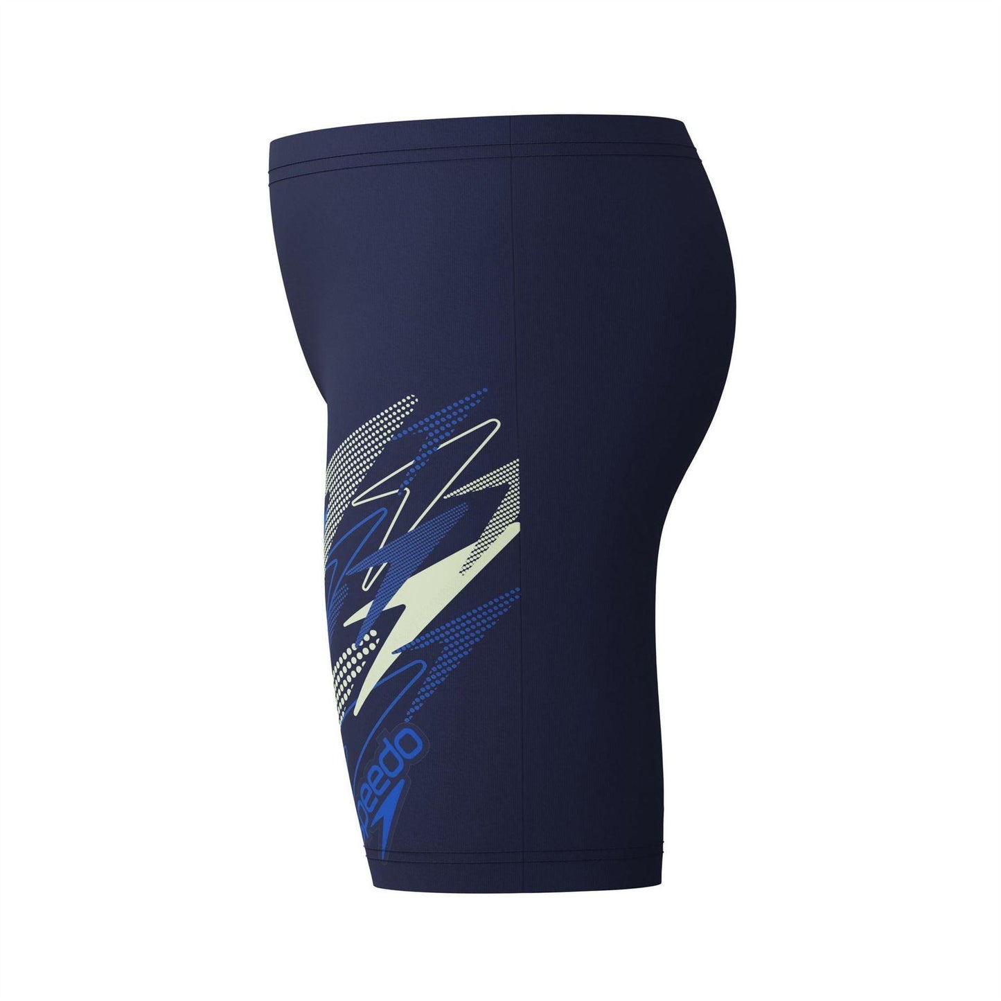 Peacoat - Side - Speedo Boys Medley Eco EnduraFlex Swim Shorts
