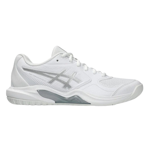 White - Front - Asics Womens-Ladies Dedicate 9 Tennis Shoes