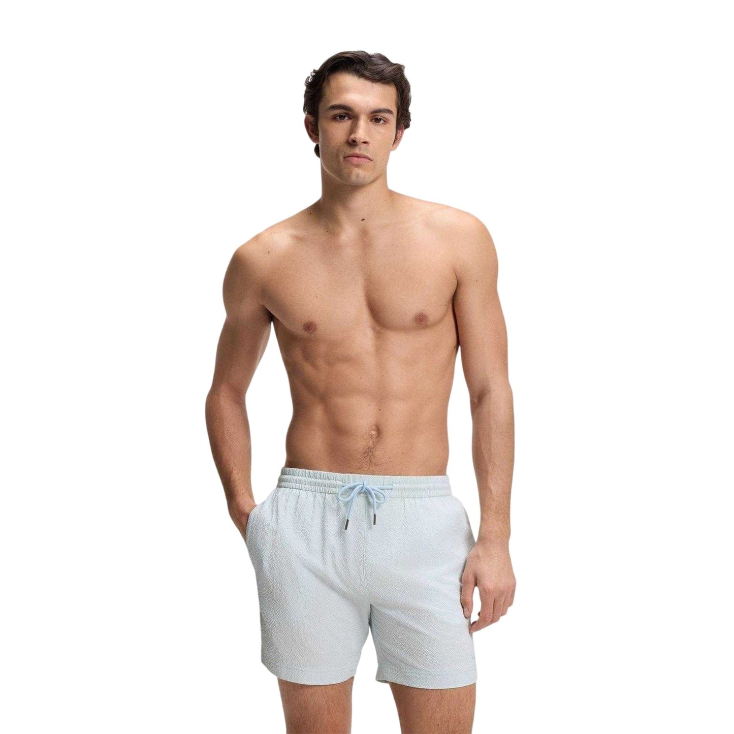 Open Blue - Lifestyle - Boss Mens Quick Dry Relaxed Fit Swim Shorts
