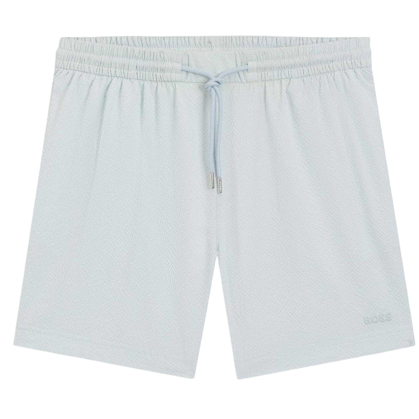 Open Blue - Front - Boss Mens Quick Dry Relaxed Fit Swim Shorts