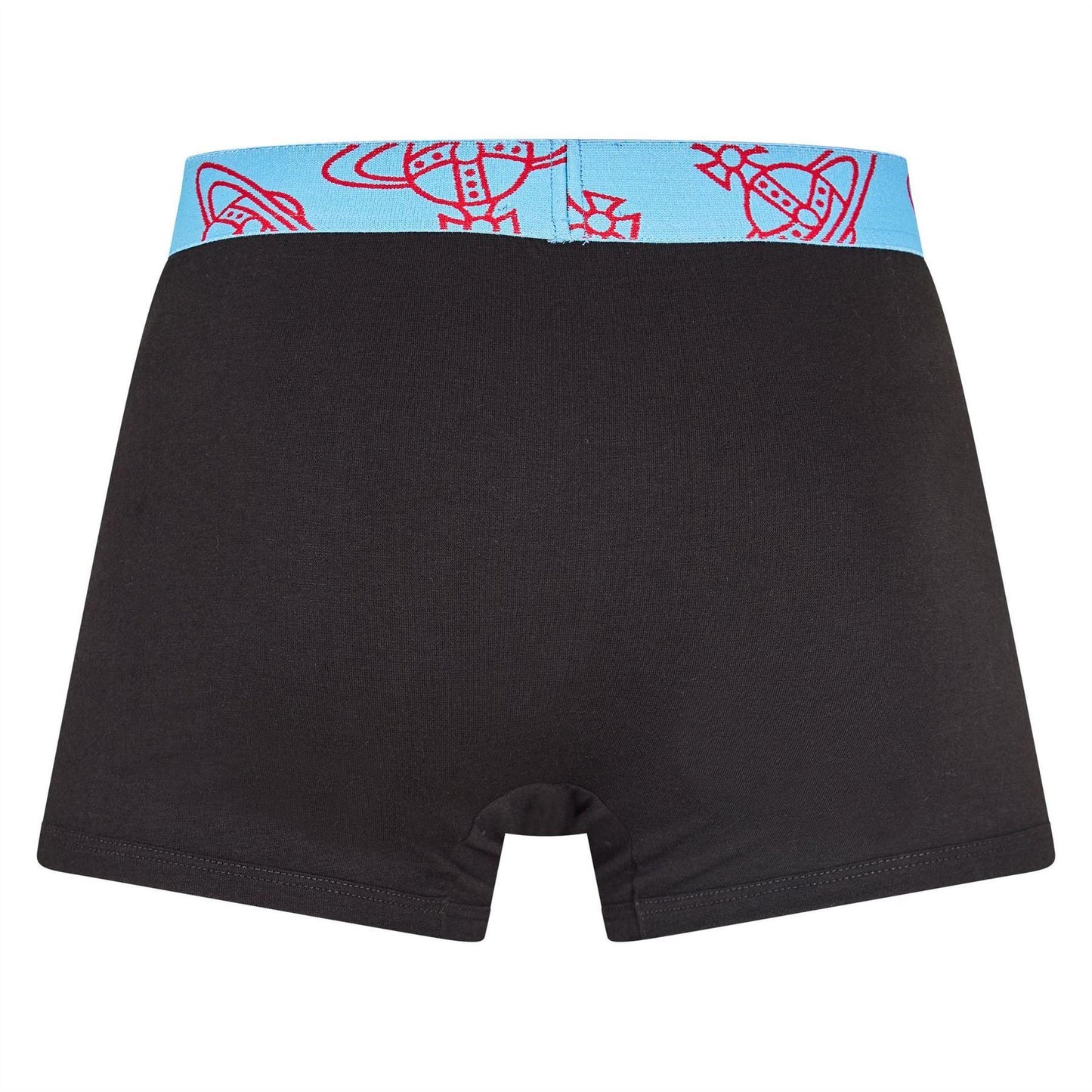 Blue-Black - Back - Vivienne Westwood Mens Logo Boxer Briefs (Pack of 2)