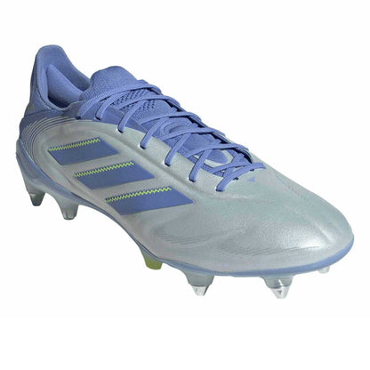 Halogen Blue - Pack Shot - Adidas Mens Copa Pure III Soft Ground Football Boots