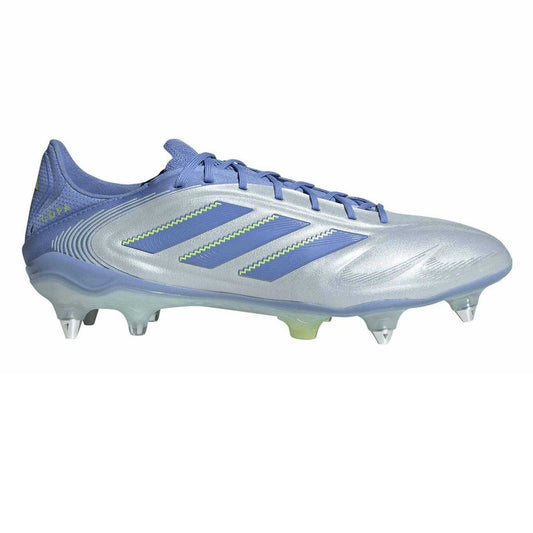 Halogen Blue - Front - Adidas Mens Copa Pure III Soft Ground Football Boots