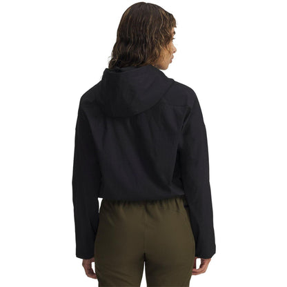 Black - Back - Under Armour Womens-Ladies Unstoppable Woven Jacket
