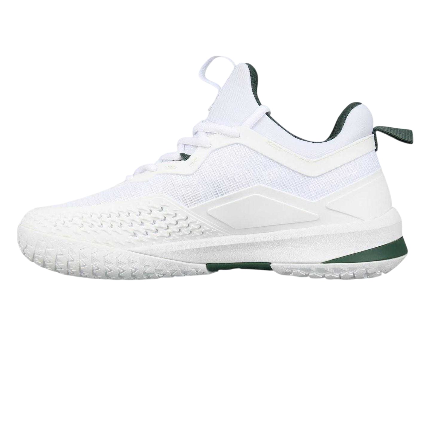 White-Green - Back - Slazenger Womens-Ladies AC Mesh Tennis Shoes