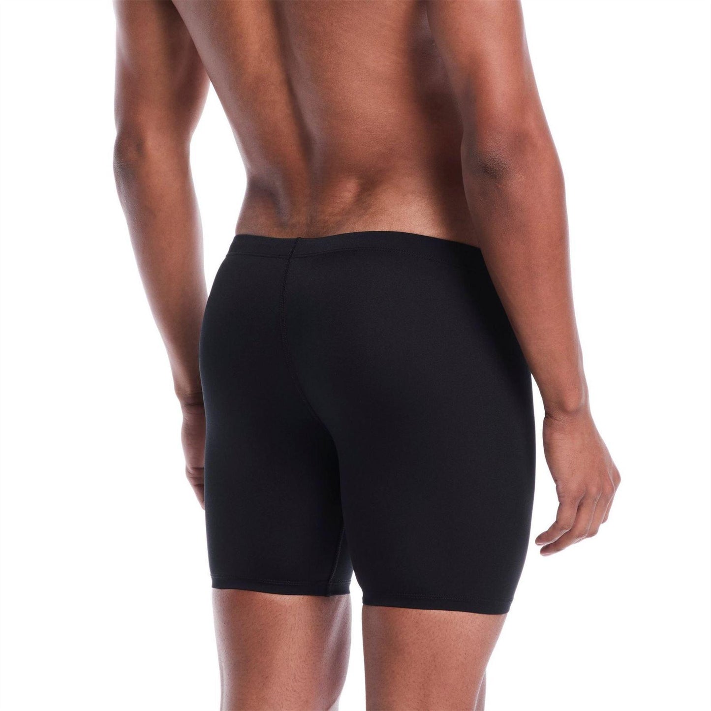 Black - Back - Nike Mens Plain Jammer Shorts