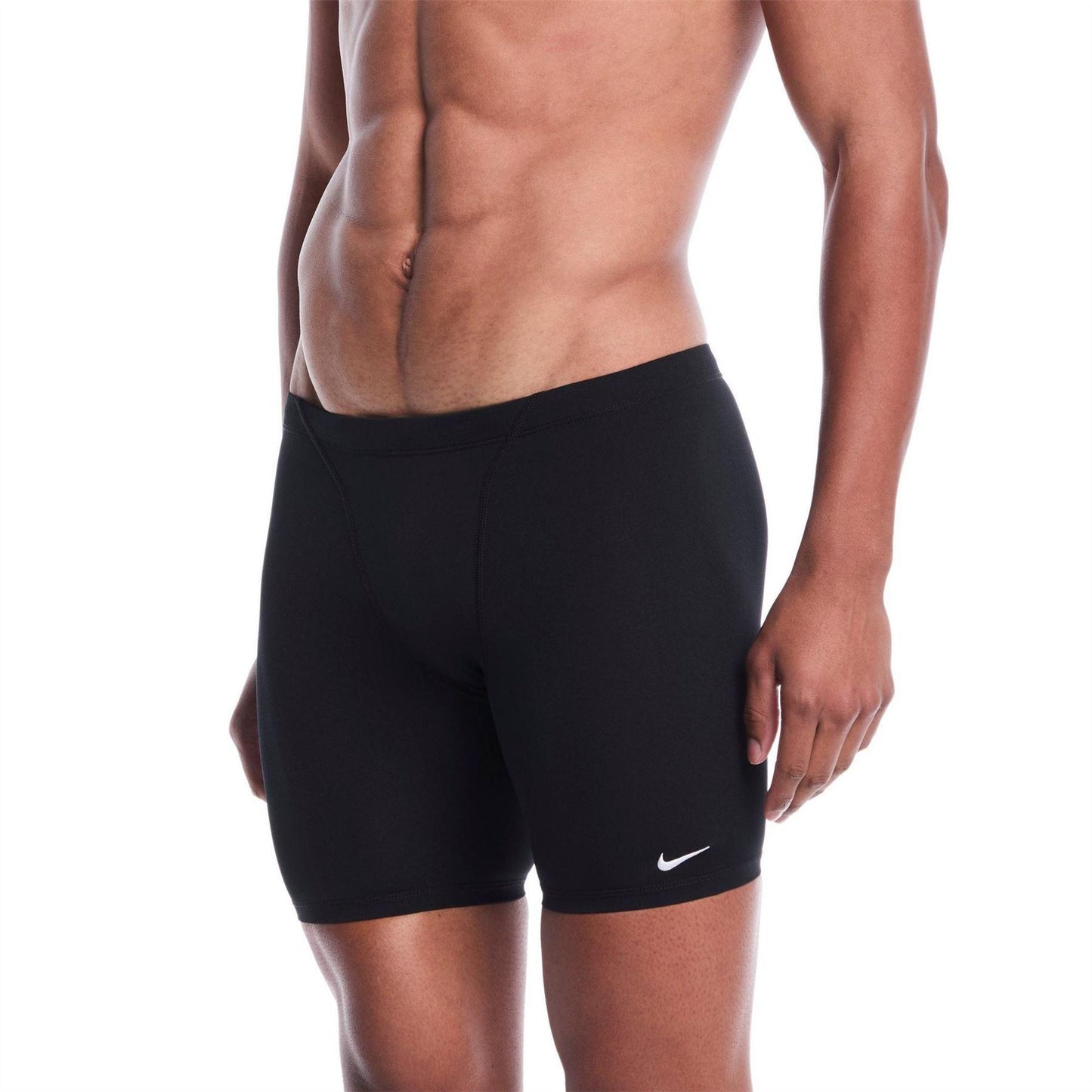 Black - Front - Nike Mens Plain Jammer Shorts