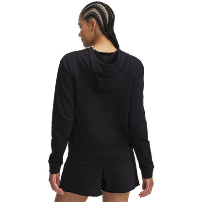 Black - Lifestyle - Under Armour Womens-Ladies Rival French Terry Hoodie