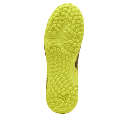 Yellow-Black - Back - Puma Boys Future 8 Play Football Astro Turf Trainers