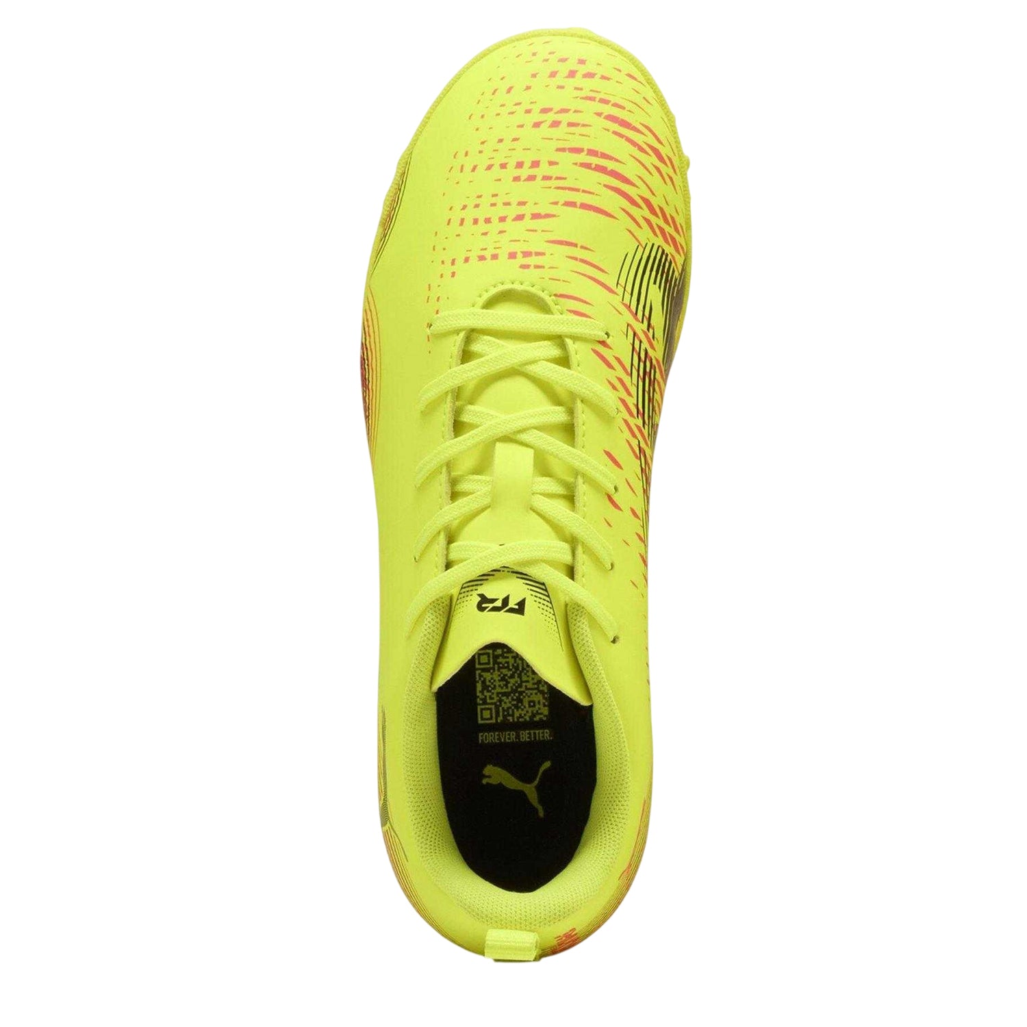 Yellow-Black - Lifestyle - Puma Boys Future 8 Play Football Astro Turf Trainers