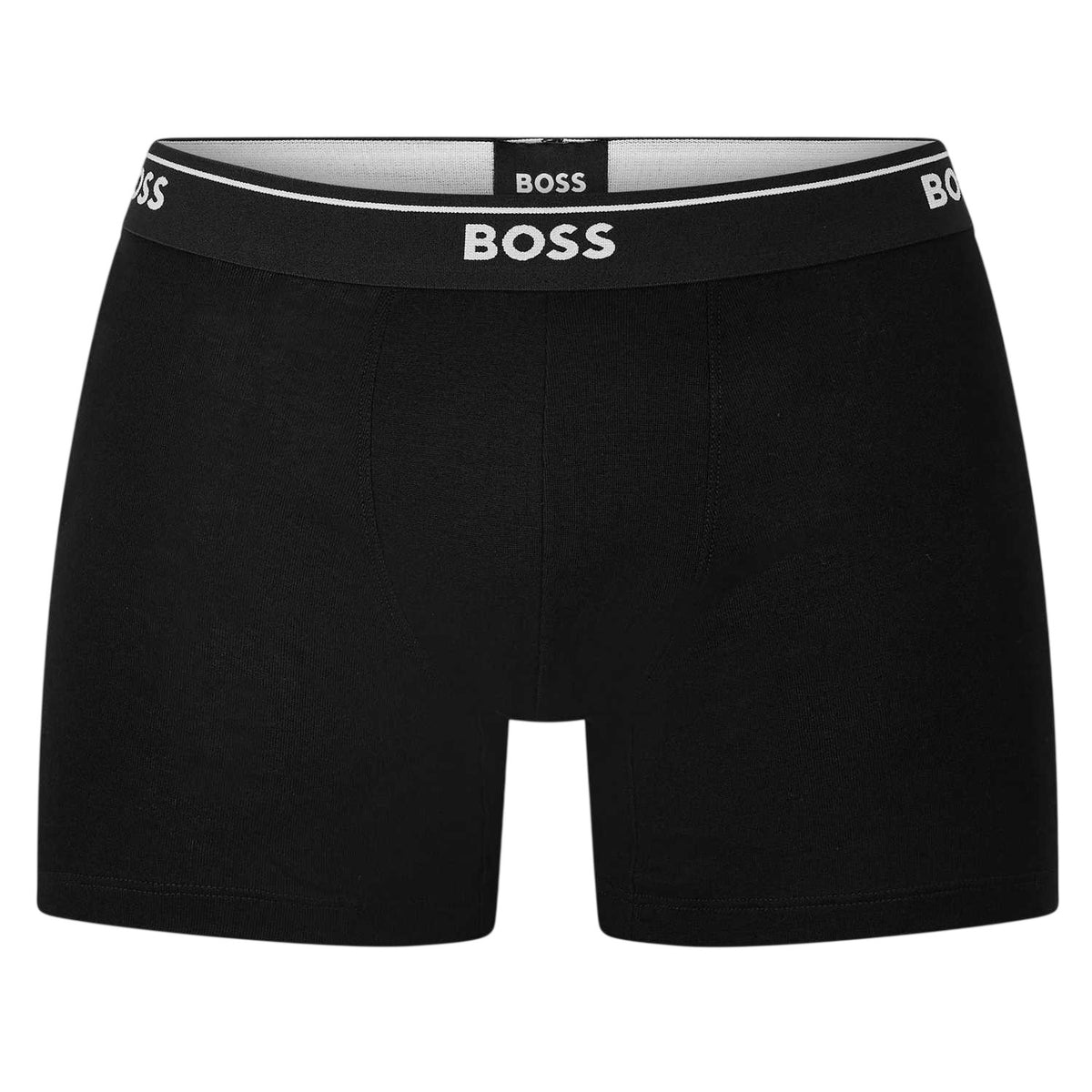 Black - Back - Boss Mens Boxer Briefs (Pack of 2)