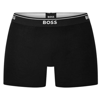 Black - Back - Boss Mens Boxer Briefs (Pack of 2)