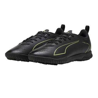 Black-Green - Lifestyle - Puma Childrens-Kids Ultra 6 Play Astro Turf Trainers