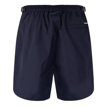 Navy - Back - Belier Mens Polyester Swim Shorts