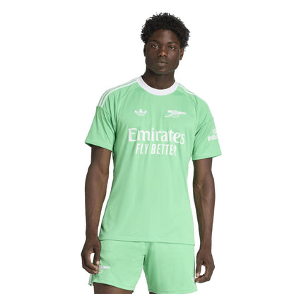 Green-White - Side - Adidas Mens Arsenal FC Goalkeeper Jersey