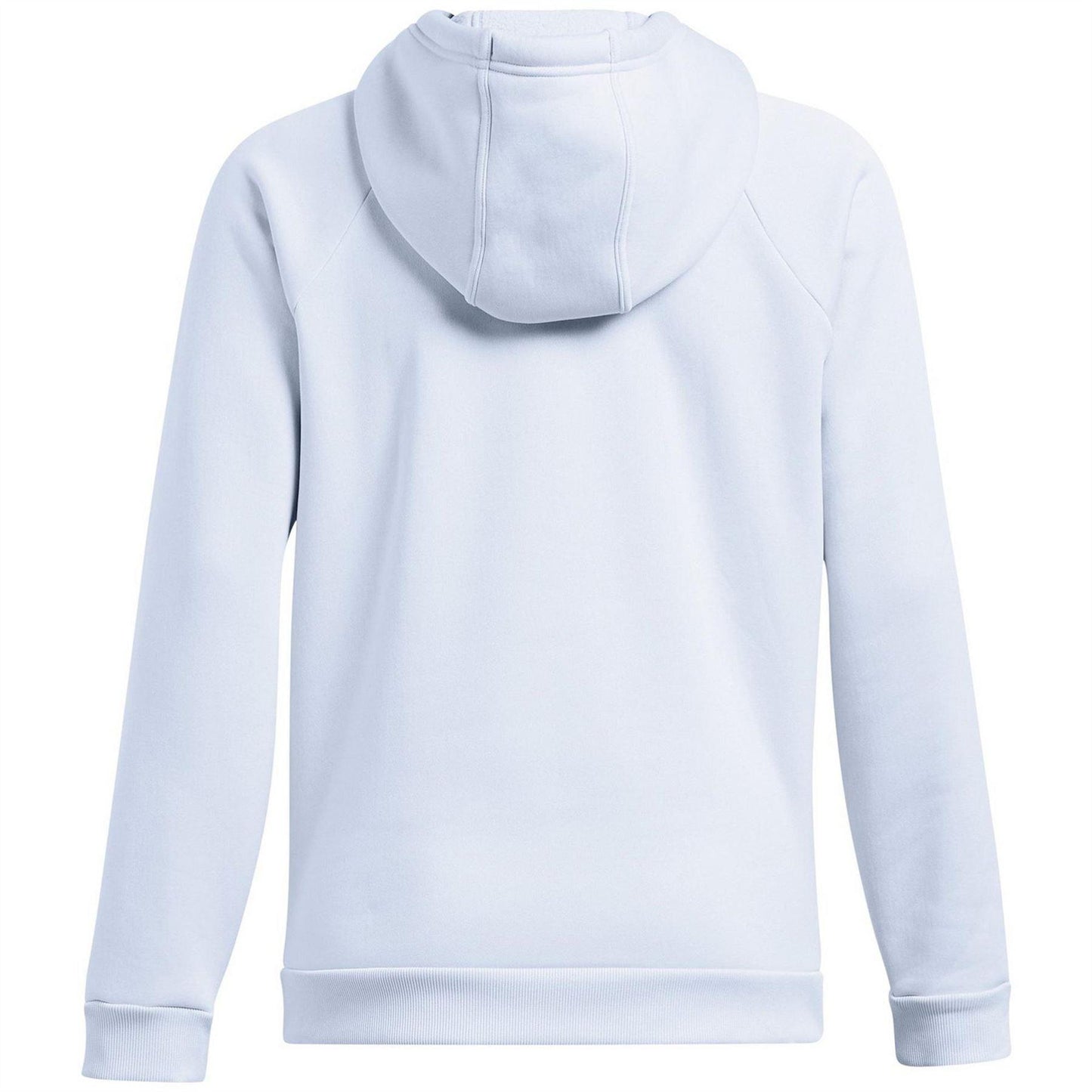 Blue - Back - Under Armour Womens-Ladies Logo Raglan Pullover Hoodie