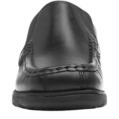 Black - Lifestyle - Kickers Boys Fragma Leather School Shoes