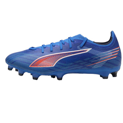 Blue-White - Back - Puma Mens Ultra 6 Match Firm Ground Football Boots