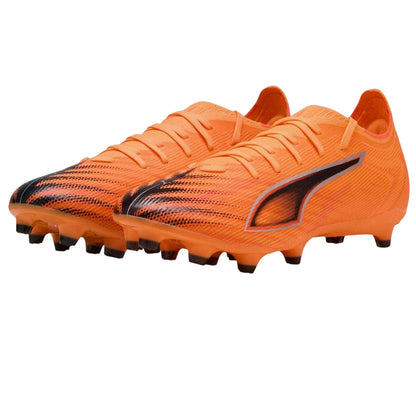 Orange-Black - Lifestyle - Puma Mens Ultra 6 Match Firm Ground Football Boots