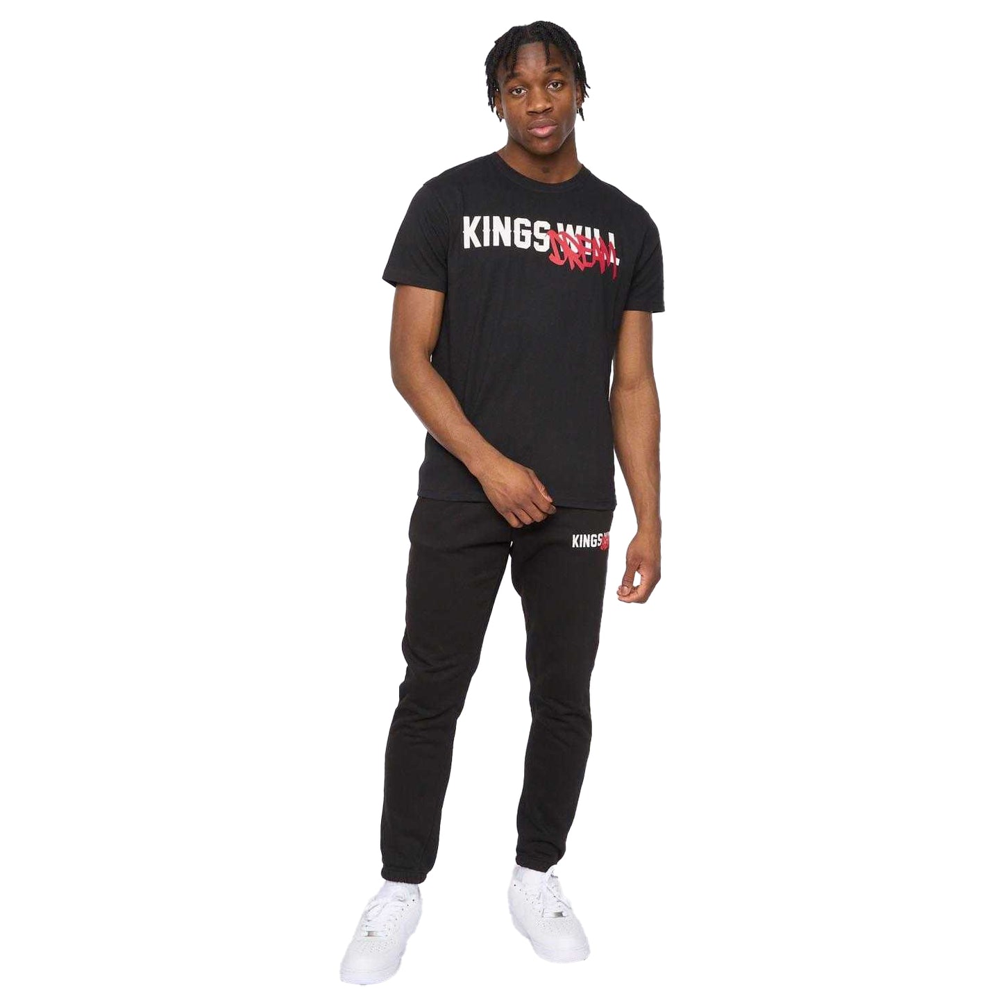 Black - Pack Shot - Kings Will Dream Mens Tagged T-Shirt