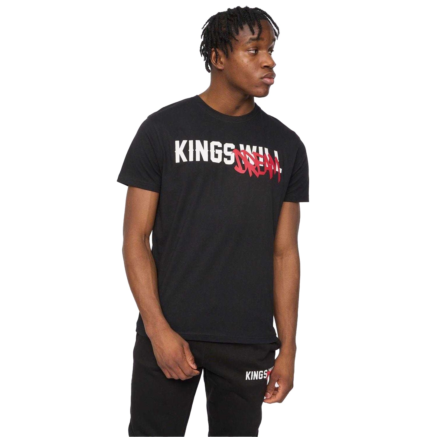 Black - Front - Kings Will Dream Mens Tagged T-Shirt